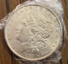 1889 Morgan 90% Silver Dollar $1 Philadelphia US Coin No Mint Mark ESTATE FIND