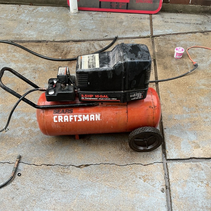 Craftsman Portable Electric  Air Compressor 150 PSI,  15 Gallon  3 Hp.