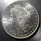 1882 S Morgan Dollar Blazing Monster Gem Brilliant Uncirculated Mint State Coin