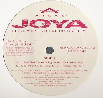 Joya - I Like What You're Doing To Me, 12'', (Vinyl)