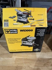 Work Sharp WS3000 NOS Wood Tool Sharpener NEW Discontinued! Worksharp