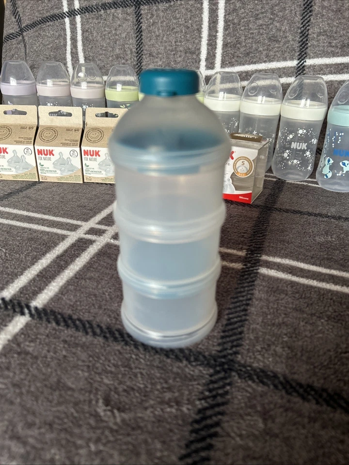 NUK Nature Sense Babyflasche Starter Set 0-6 Monate - Mit Zubehör - Bild 4 von 4