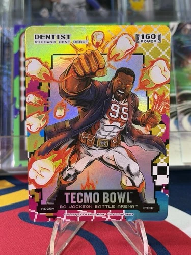 2026 Bo Jackson Battle Arena Tecmo Bowl Dentist 80’s Rad Power 160 Fire RD294