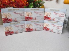 6 Boxes Bigelow Peppermint Bark Tea Bags 18ct. Exp 2028