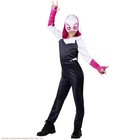 Kids' Marvel Ghost-Spider Gwen Halloween Costume Jumpsuit with Mask: SIZE S