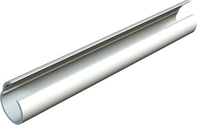 OBO Quick-Pipe Rohr M16x2000mm Lichtgrau Typ 2953/1 Stk.