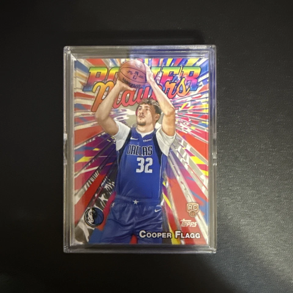 Juego completo de 20 cartas Topps Power Players 2025-26 PP1-PP20 Cooper Flagg RC Foto 4 de 4