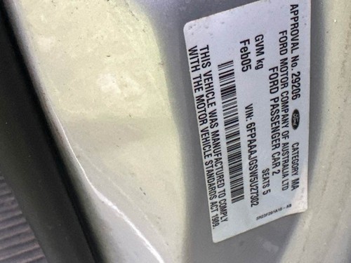 Ford BA Falcon XR6 Right Driver Airbag 2002-2005 02 03 04 05 #B551 - Picture 2 of 7