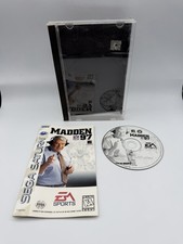 Madden NFL 97 Sega Saturn 1996 CIB Complete Tested Working