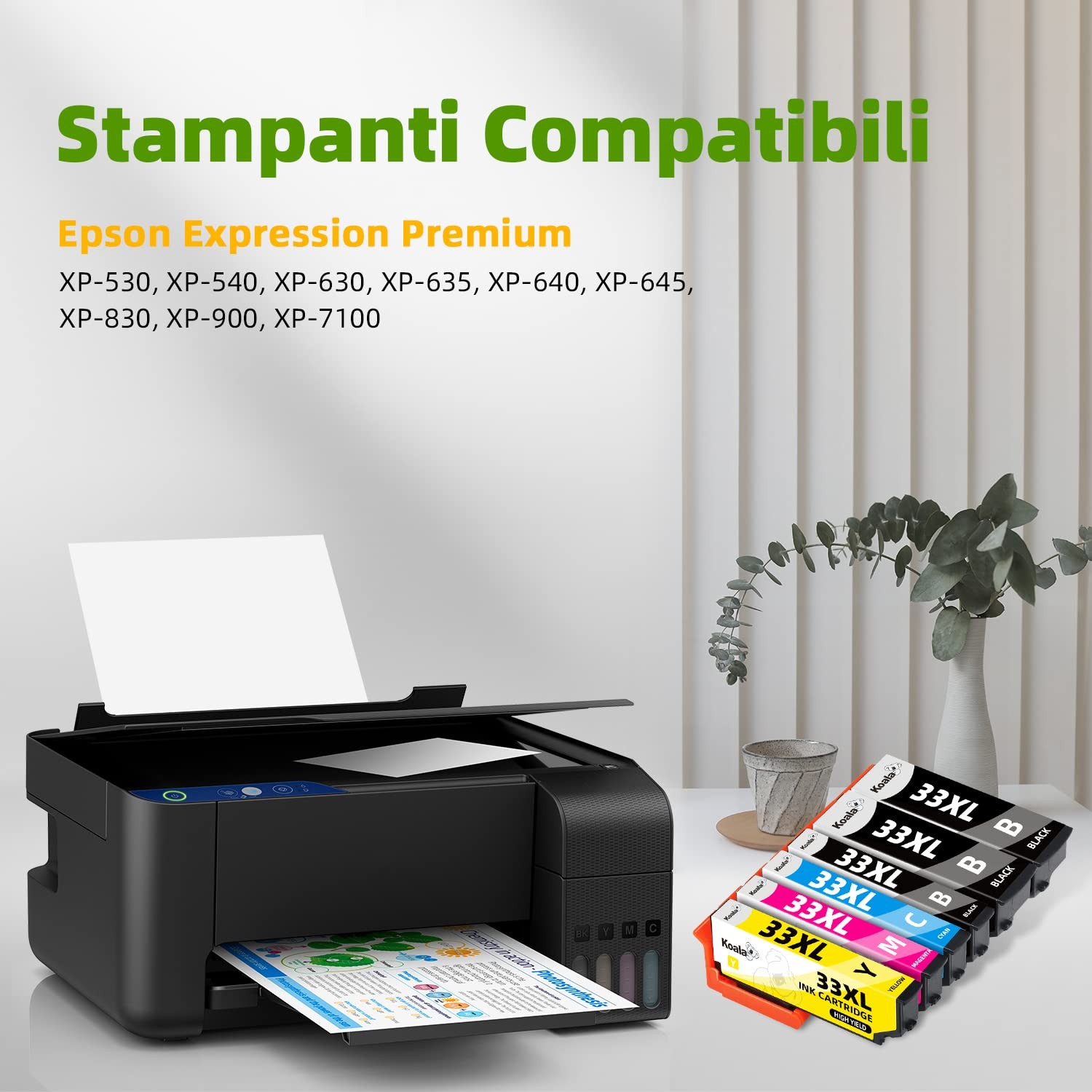 Cartouche encre 33XL compatible Epson pour imprimer vos rapports Workforce