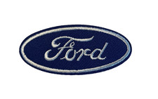FORD Automative Car Brand Logo - Blue Embroidered Iron-On/Sew Patch