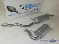 Imasaf Auspuff Ab Kat für Seat Alhambra 1.9 Tdi 4Motion 85KW 2000-2010|MSD+ESD