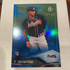 2021 Bowman Platinum Christian Pache Rookie 52/150 Atlanta Braves/Mint/#23