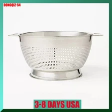 5qt Stainless Steel Colander - Figmint™ Silver