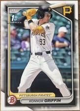 Bowman Draft Topps 1st Bowman Base Set Konnor Griffin #BD-21 Pirates 2024