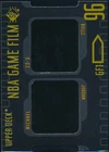 1996-97 UPPER DECK SP AUTHENTIC MICHAEL JORDAN GAME FILM INSERT CARD #GF1