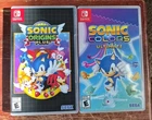 Sonic Origins Plus & Sonic Colors Ultimate Lot of 2 - Nintendo Switch in Box