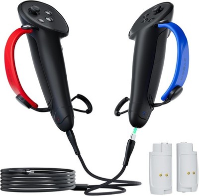 ZYBER Charging Controller Grip Meta Quest 3S Compatible 3