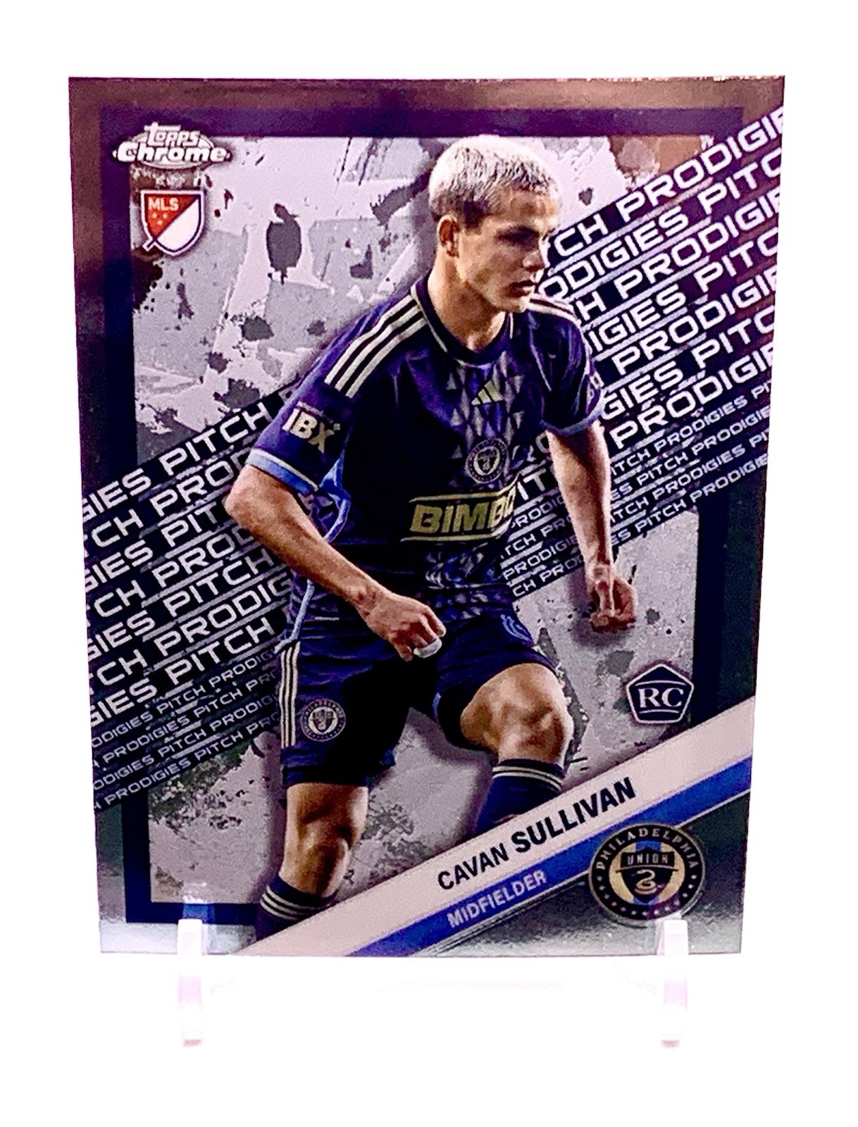 Cavan Sullivan 2025 Topps Chrome MLS Pitch Prodigies #176 RC Philadelphia