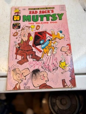 Harvey Hits #119 (Sad Sack's Muttsy) High Grade Vintage File Copy Comic 1967