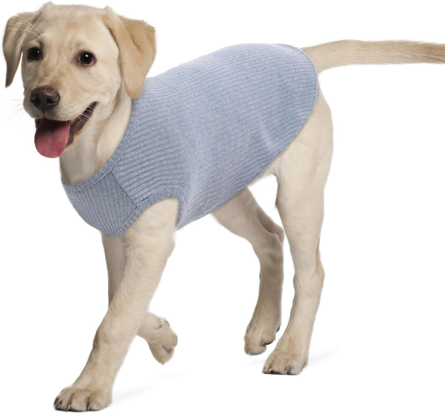 Maglioncino per Cani a Righe Taglia Media - Maglia Sottile Slim Fit