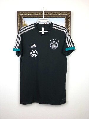 Germany Adidas Football Player Issue Train Shirt Soccer Jersey