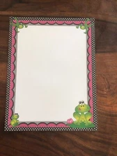 Computer Printer Paper~Frogs  50 Sheets  8.5x11~Frog Street Press~Scrapbooking