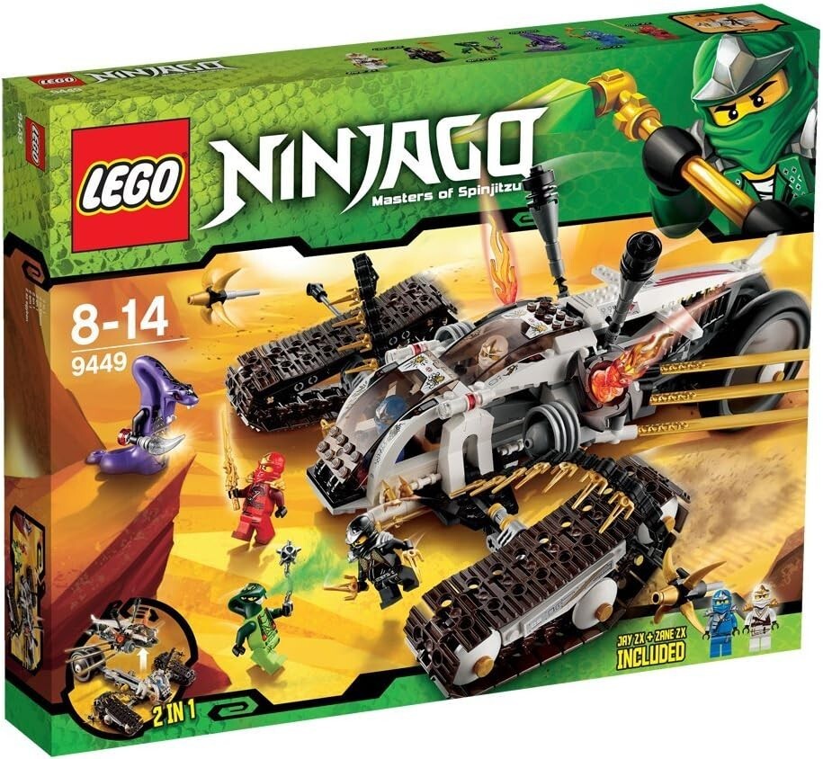 LEGO NINJAGO: Ultra Sonic Raider (9449) - Retired 2015