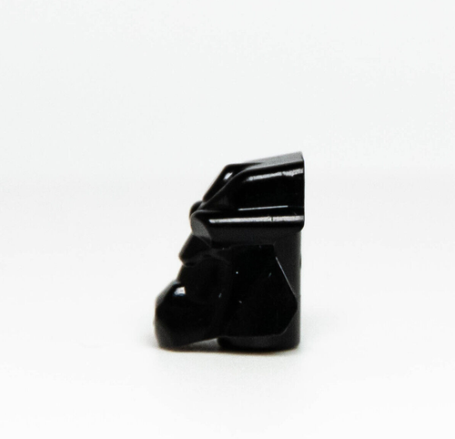 LEGO Bionicle Mini - Piraka Reidak Plain Minifigure Head, Black (x1814) - Picture 2 of 4
