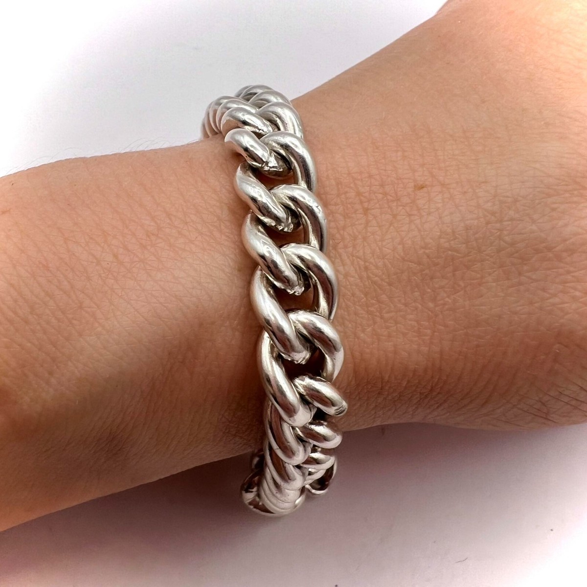アクセサリー Vintage Chain Bracelet Silver 925 Vintage Sterling Silver 925 Men's Women's Jewelry Chain