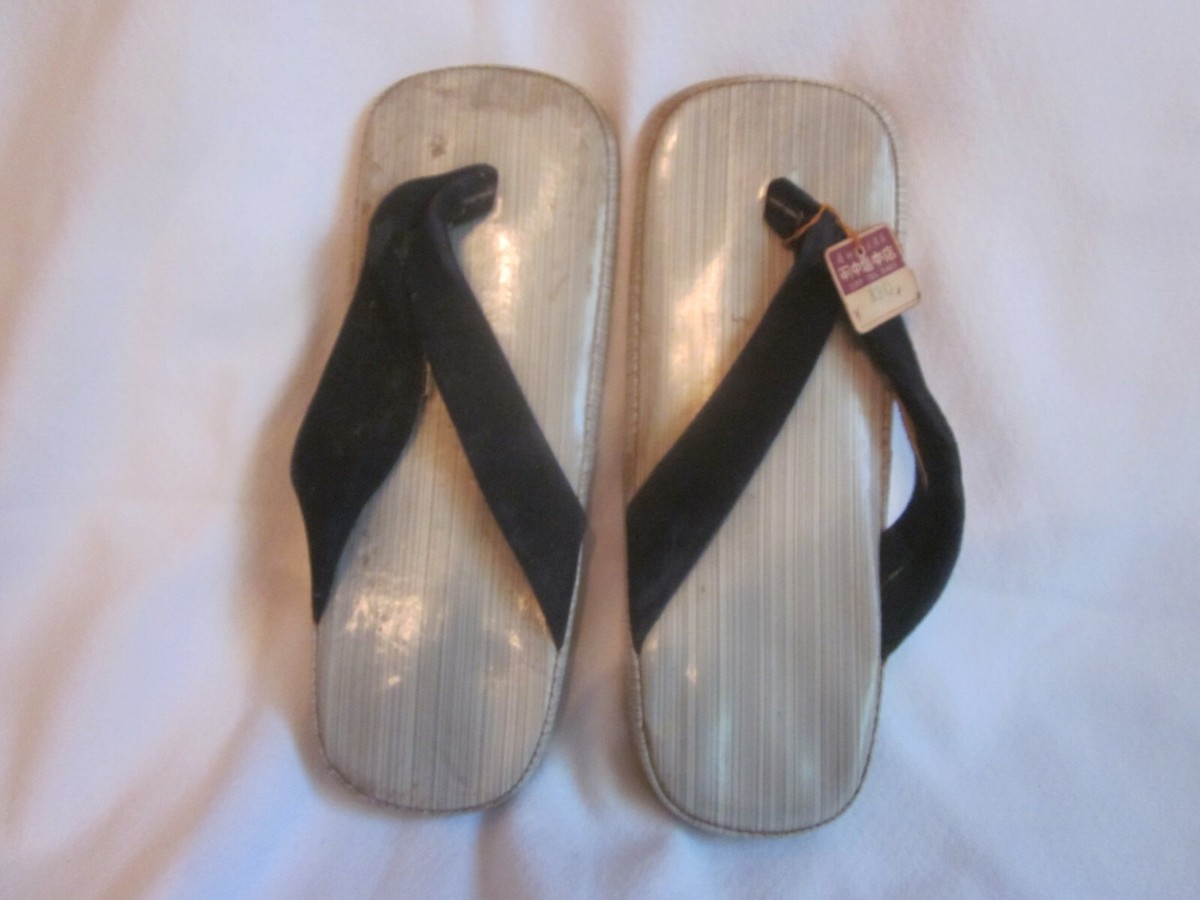 Zori (Flat Japanese Male Sandals) Square Shaped, Good  display picture 2