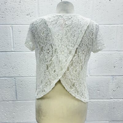 chinese dress ladies Carnation Eyelash Lace Overlay Mock Neck Mini Dress