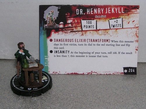 Horrorclix Base Set HRC-204 Dr. Henry Jekyll