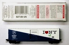MTL Micro-Trains 07700080 Delaware and Hudson D&H 50137 50 foot boxcar