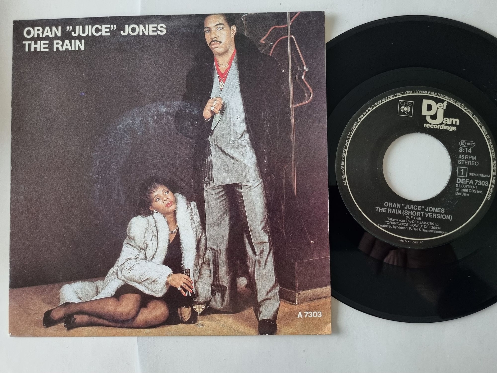 Oran 'Juice' Jones - The rain 7'' Vinyl Holland