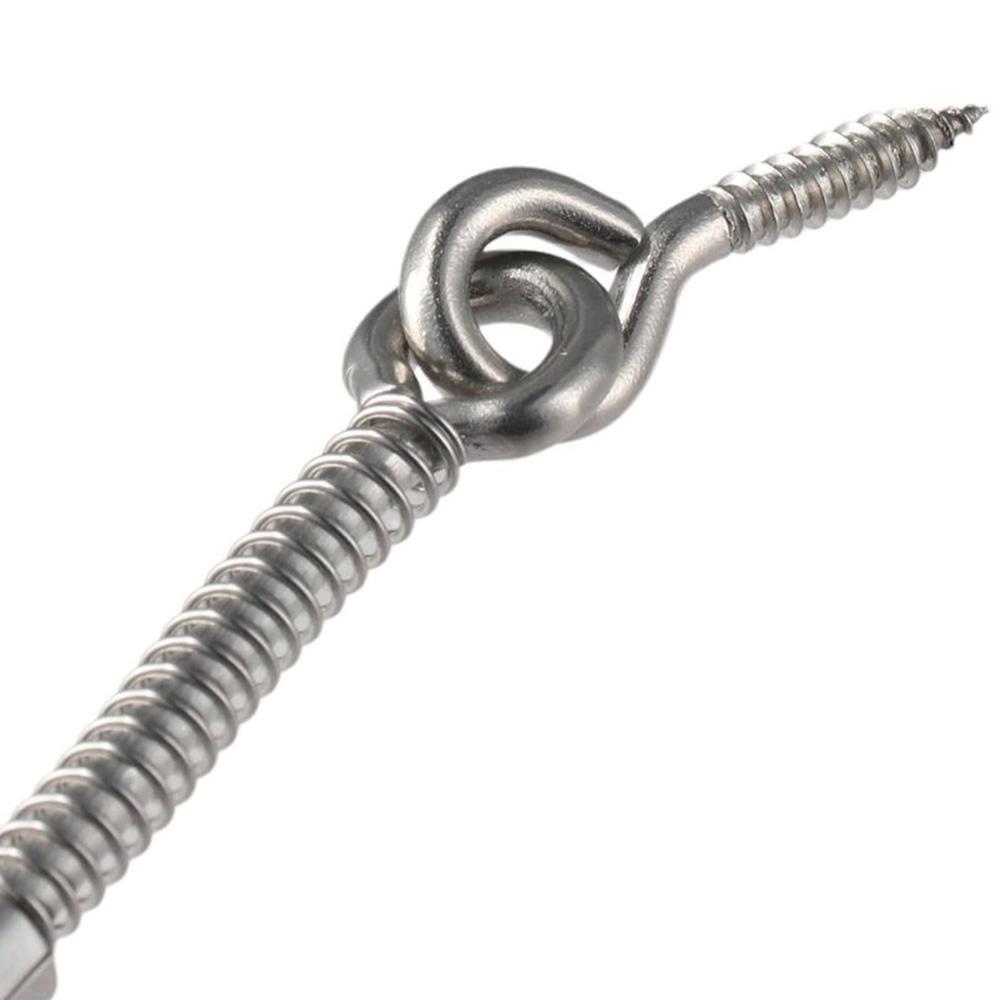 4pcs 3inch Stainless Steel Eye Latch Swivel Door Hook Families eBay