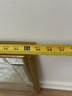 Vintage Gold Gilt Beveled Glass Panels Wall Mirror Hollywood Regency Geometric — photo 3