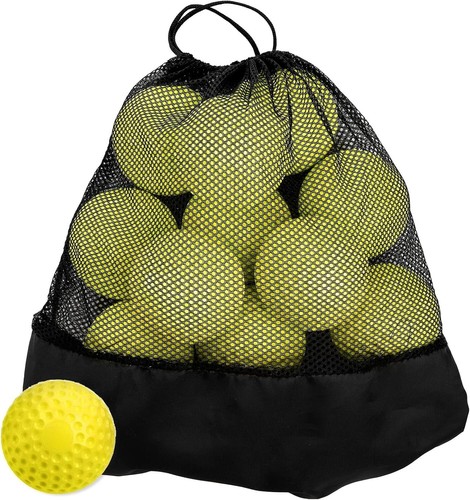 12 Pack Green Dimpled Baseballs, 9-Inch Pitching Machine Baseballs for Hand-E... - Picture 2 of 5