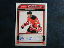 2014-15 14/15 OPC O-Pee-Chee Signatures US-DS Damon Severson New Jersey Devils