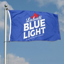 Labatt Blue Light Beer Flag Banner Home Garden House Decor 3x5Feet