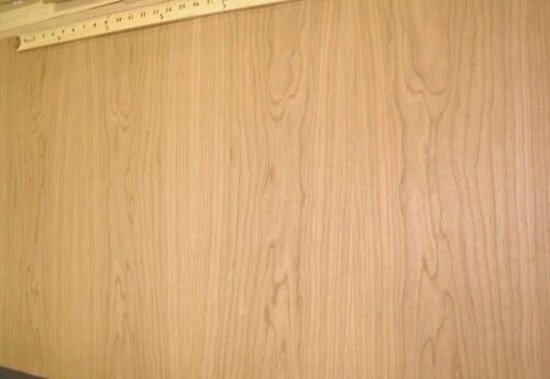 Impiallacciatura legno ciliegio 48" x 24" su supporto carta grado A spessore 1/40" grana corta - Foto 2 di 10