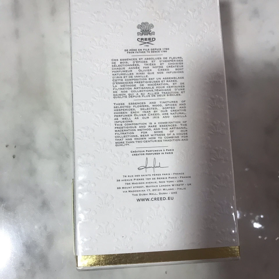 Creed Pure White Colonia Edp 75 ml 2,5 fl oz nuevo raro vintage año 2015 Foto 3 de 3