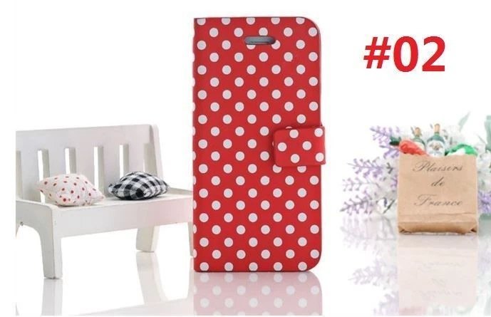 New Cute Case Cover for Apple iPhone 5 5G 5TH Stand PU Leather - Image 2 of 4