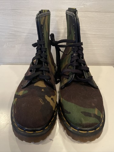 Dr Martens Cerren Camo Canvas Boots 