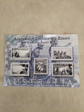 Australian Unadopted Essays Souvenir Sheet No. 3
