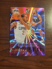2021-22 Donruss Holo Pink Laser Complete Players Kawhi Leonard #10 Clippers