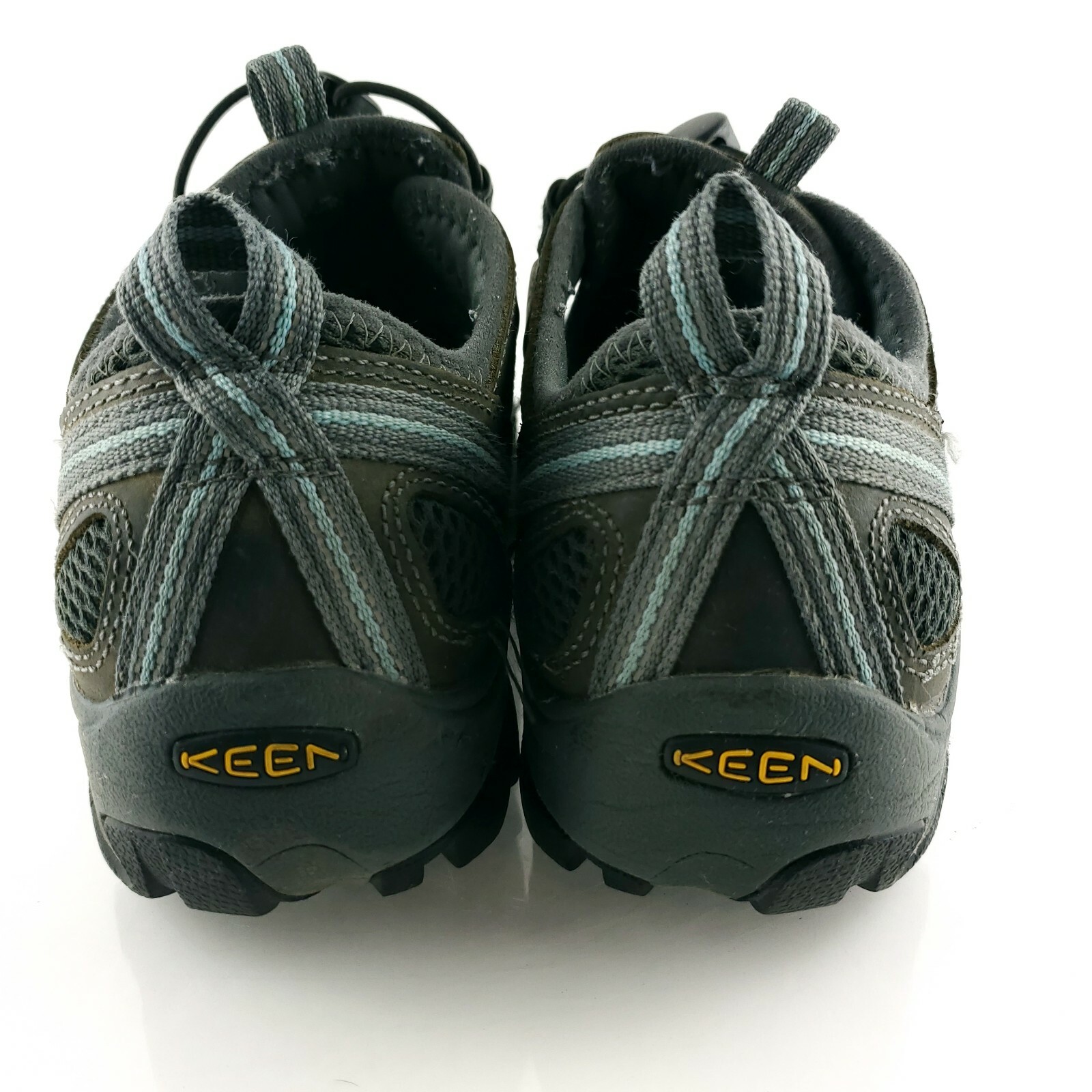 Scarpe Keen resistenti all'acqua colore grigio nero sistema di lacci scarpe facili venditore USA