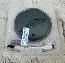 Car Cup Pad Lights Colors Changing USB Charging Mat Waterproof Cup Mat