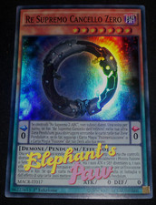 Yugioh - Re Supremo Cancello Zero SUPER RARA - MACR-IT017 1° Edizione