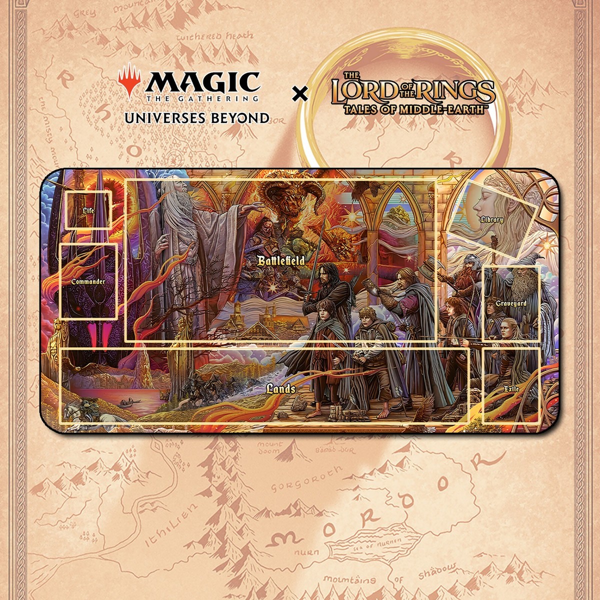 スキジリクス プレイマット mtg skithiryx playmat